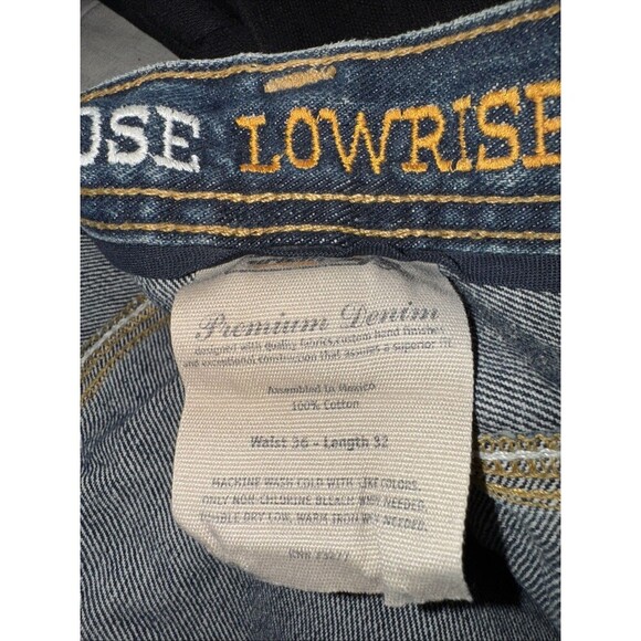 Men’s Jeans Urban Pipeline Low rise Straight Leg Blue Jeans 36x32 - Picture 2 of 6